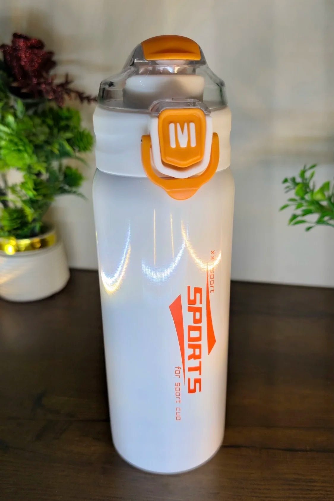 2 in 1 Stainless Steel Water Bottle 600ml | Insulated Hot & Cold Sipper with Straw