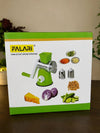 3 in 1 Manual Rotary Cheese & Vegetable Grater with Stainless Steel Drum Blades