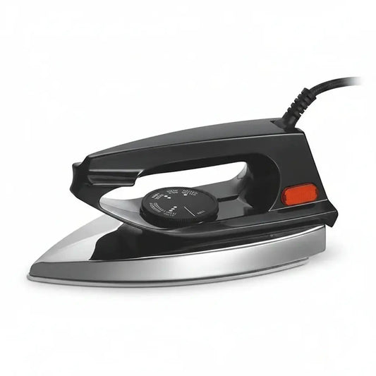 Bingo X-72 Electric Dry Iron 1000W | Non-Stick Teflon Coated Soleplate | 2 Years Warranty - shop_nBingoame