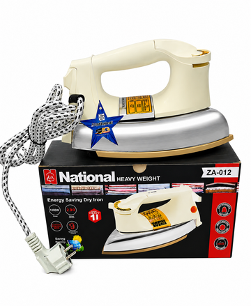 National 012 400 Watt Electric Iron | 2 Years Warranty