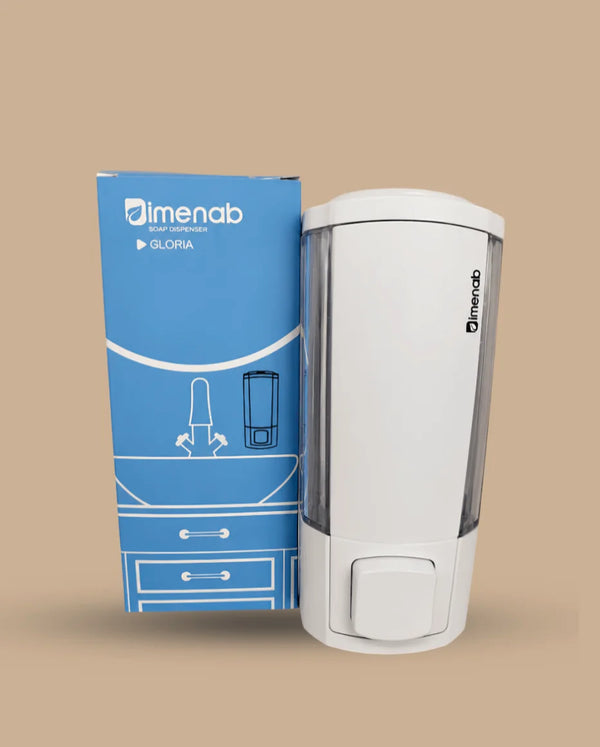 Imported Gloria Soap Dispenser | Premium ABS Plastic Liquid Soap Dispenser 400CC with Fittings