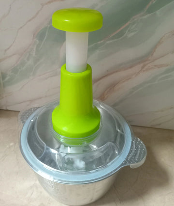 Review 2 in 1 Stainless Steel Chopper
