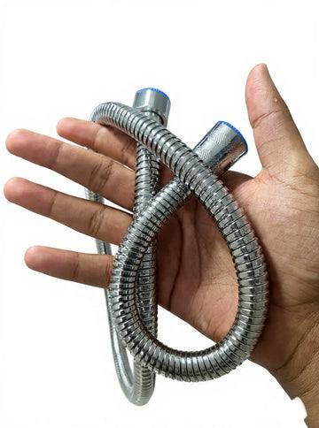 Chrome Coloured Shower Chain | Pure Stainless Steel Body