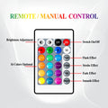 Crystal Diamond LED Lamp with 16 Color RGB Touch & Remote Control Table Lamp