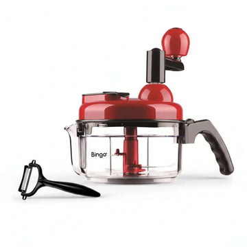 Bingo HC-20 Deluxe Manual Chopper | Multi-Purpose Hand Chopper for Vegetables, Salad, Dry Fruits & Egg Whisking