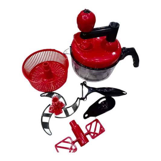 Bingo HC-20 Deluxe Manual Chopper | Multi-Purpose Hand Chopper for Vegetables, Salad, Dry Fruits & Egg Whisking