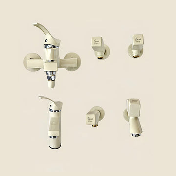 Decent Choice Butterfly Shower Set | Full Heavy Brass Body Bathroom Fitting with Brass Internals