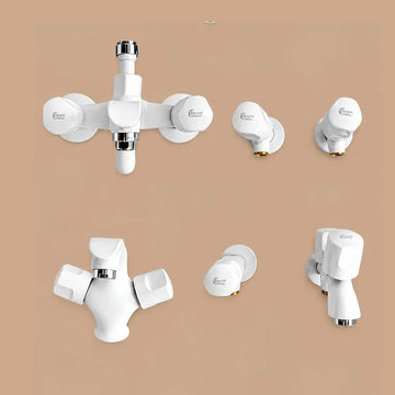 Decent Choice 2 Action Shower Set | Heavy Brass Body Bathroom Fitting with Brass Fittings